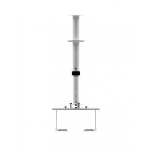Suporte de Teto para Projetores com Ajuste Telescópico S.a-5075t Branco - Avatron