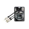 Cabo Nylon Plug P2 Estéreo X 2 Rca Dourado Mxt - 8.1.630 - 1