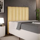Ver imagem 1 de Cabeceira Cama Box 100 cm Dália W01 Couríssimo Fendi - Lyam Decor