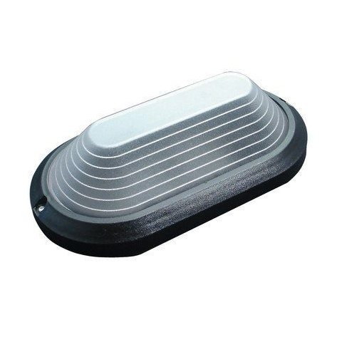 Luminária Parede Tartaruga P/área Externa Preto - 3002 Pt