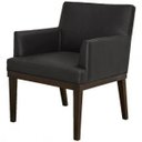 Ver imagem 2 de Poltrona Decorativa para Sala de Estar e Recepção Beatriz Corino Preto - Lyam Decor