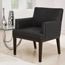 Ver imagem 3 de Kit 2 Poltronas Decorativas para e Recepção Beatriz Corino Preto - Lyam Decor