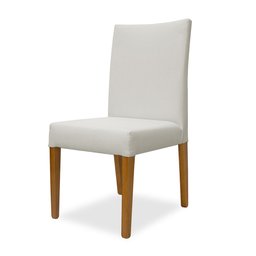 Kit 2 Cadeiras de Jantar Milan Linho Bege - 2