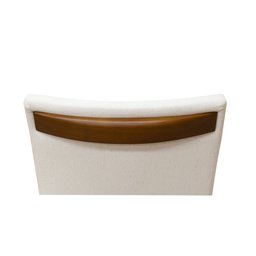 Kit 2 Cadeiras de Jantar Milan Linho Bege - 7