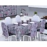 Toalha de Mesa 8 Cadeiras 2,50 X 1,40 Mesa Posta Cozinha Sala de Jantar Oxford Estampada:borboleta C - 1