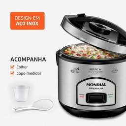 Panela Elétrica Mondial Pratic 6l Pe-43-6x 500w 127v - 6