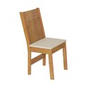 Ver imagem 3 de Conjunto Mesa Retangular Pérola com 6 Cadeiras Paraty Fosca - Bagum Bege Freijó