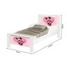 Mini Cama Montessoriana Infantil Adesivada Minie - 3