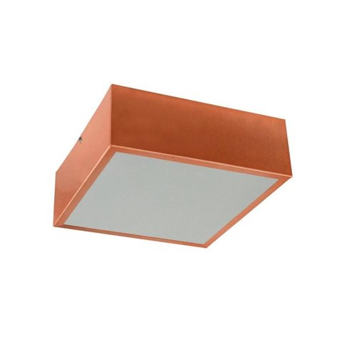 Plafon 21 Quadrado Cobre