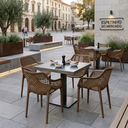 Ver imagem 7 de Poltrona Design Vazado Suits em Polipropileno Reforçado Área Gourmet e Varanda - Fendi