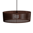 Ver imagem 3 de Luminária Pendente Zepelim Modelo Ripado -:Marrom