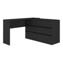 Ver imagem 4 de Escrivaninha em L 120cm C/ 6 Gavetas Flex Multimóveis Mp6030 Preto