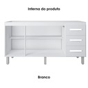 Ver imagem 5 de Balcao para Pia 3p 3g 150 Cm Diana Branco Mobbs