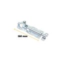 Ver imagem 3 de Trinco Simples De Fio Redondo Em Aço Galvanizado 15 Cm Cromado