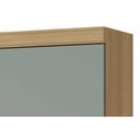 Ver imagem 5 de Armário Aéreo P/ Cozinha Marquesa C/ 1 Porta Basculante e Nicho Microondas 80cm Nature - Nesher