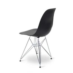 Kit 2 Cadeiras Eames Dsr Preta Mk-959 - Makkon - 1 Kit 2 Cadeiras Eames Dsr Preta Mk-959 - Makkon - 1