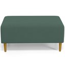 Ver imagem 3 de Puff Decorativo Sala de Estar Cléo Pés Palito 90cm Suede Verde Musgo