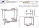 Ver imagem 4 de Gabinete Banheiro Estante Pia Coluna 2 Prateleiras Porta Papel Higiênico e Toalhas