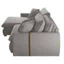 Ver imagem 3 de Sofá Cama Retrátil e Reclinável Inova 190 Cm Braço 15 Cm Meu Sofá Online