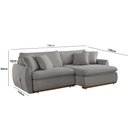Ver imagem 2 de Sofá Cama Retrátil e Reclinável Inova 190 Cm Braço 15 Cm Meu Sofá Online