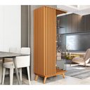 Ver imagem 2 de Cristaleira Louceira Sala de Jantar com Vidro Açaí MDF Design Moderno