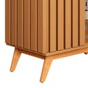 Ver imagem 6 de Cristaleira Louceira Sala de Jantar com Vidro Açaí MDF Design Moderno