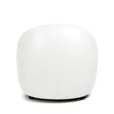 Ver imagem 6 de Poltrona Decorativa Orgânica Lua Sintético Pu Branco D03 - D’Rossi