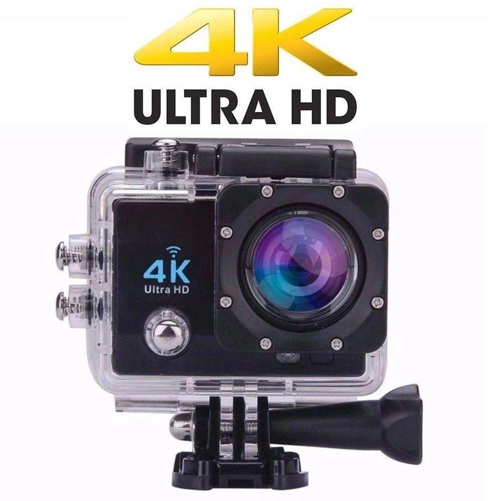 Go Cam Camera Vídeo Action Ação Wifi 4k 30m Estilo Gopro - 6