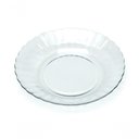 Ver imagem 3 de Kit Jogo Pratos Fundo Sopa Transparente 12 Peças 22,4cm