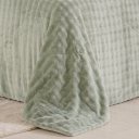 Ver imagem 5 de Kit Colcha King Luxor Dubble 100% Poliéster 260x280cm Tessi Ramos Verde