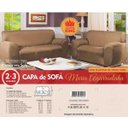 Ver imagem 2 de Capa de Sofá Agarradinha 2 e 3 lugares - King - Vinho