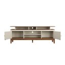 Ver imagem 3 de Rack para TV 75 Polegadas Madeira Maciça 2 Portas Rústico 185,7cm Off White - Apaixone & Decore