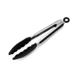 Pegador Inox Com Ponta Em Silicone Preto 23cm Weck - 1