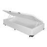 Cama box baú solteiro sommier 88x188x35_Espaço e Praticidade:corano bege - 3