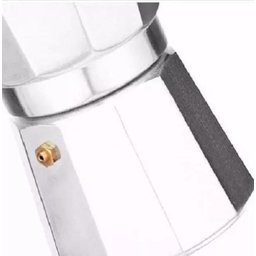 Cafeteira Italiana em Aluminio para 6 Cafezinhos - 3