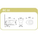 Ver imagem 2 de Bacia Louca Fiori Convencional Infantil Branca