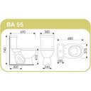 Ver imagem 2 de Bacia e Caixa Acoplada Fiori Amarilis Dual Branco