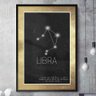 Quadro Decorativo Signo Constelação Libra-34x49Cm - 1
