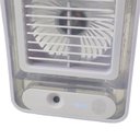 Ver imagem 5 de Ventilador Umidificador Agua 3 Velocidades Touch Usb Led Verao Calor Casa Mesa Trabalho Estudo