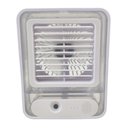 Ver imagem 1 de Ventilador Umidificador Agua 3 Velocidades Touch Usb Led Verao Calor Casa Mesa Trabalho Estudo