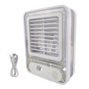 Ver mais imagens de Ventilador Umidificador Agua 3 Velocidades Touch Usb Led Verao Calor Casa Mesa Trabalho Estudo