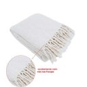 Ver imagem 2 de Manta para Sofá em Algodão Bege Cru Gigante 2,40x1,80