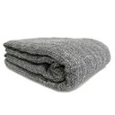 Ver imagem 1 de Manta para Sofá em Algodão Cinza Mesclado 2,40x1,80