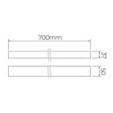 Ver imagem 3 de Arandela Stella Ice Long Led 70cm Ip65 8w Bivolt Branco 3000k Luz Amarela Stl23775/30