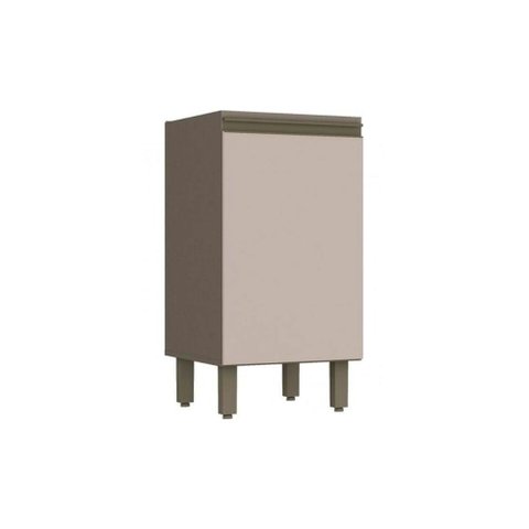 Balcão de Cozinha Connect 1 Porta S-tampo 40x52x81cm Duna-cristal - Henn