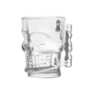 Ver imagem 4 de Kit 4 Canecas Caveira Vidro 510ml Skull Chopp Cristal Rock