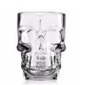 Kit 4 Canecas Caveira Vidro 510ml Skull Chopp Cristal Rock - 2