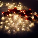 Ver imagem 5 de Varal Pisca Leds Decoração Estrelas Natal Noel Amarelo de 3m