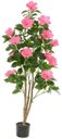 Ver imagem 1 de Planta Artificial Arvore Papoula Real Toque C/pote X14 Rosa 1,4m