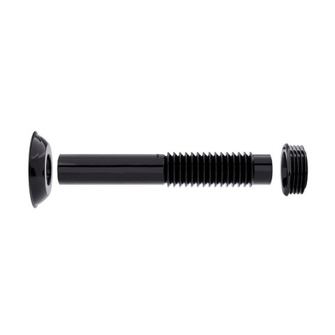 Tubo de Ligação Blukit Ajustável para Vaso Sanitário Preto
